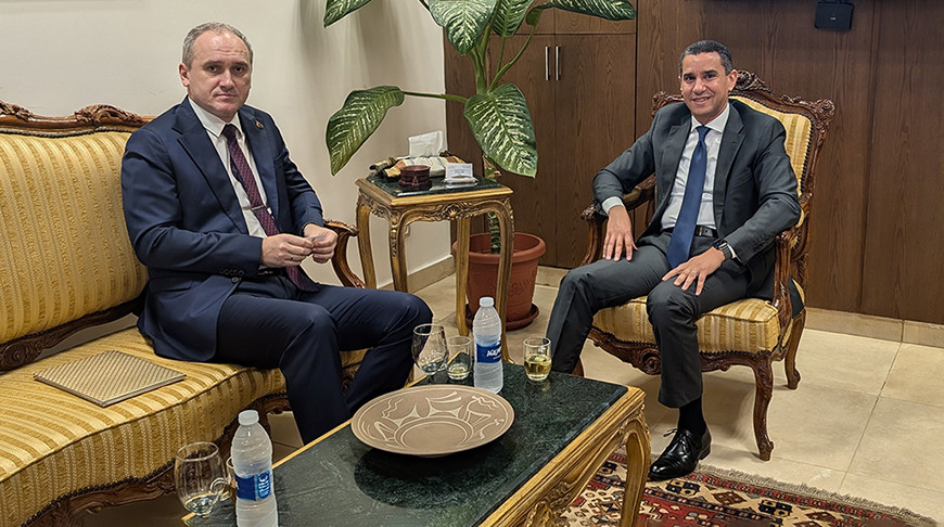 Sergei Terentiev and Ragui El-Etreby. Photo courtesy of the Ministry of Foreign Affairs