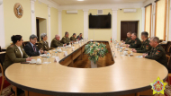 Photo courtesy of the Belarusian Defense Ministry's news agency Vayar
