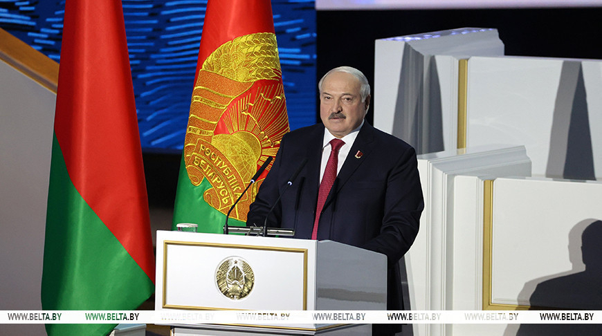 Lukashenko calls for nation’s unity as newly elected Belarusian People’s Congress chairman