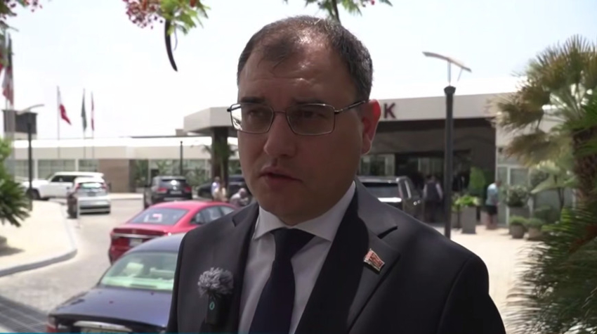 Віктар Каранкевіч. Скрыншот відэа Telegram-канала "Урад Беларусі"